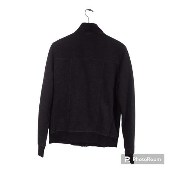 Marc Anthony Gray Bomber Style Zip Up Jacket Size Medium - Picture 3 of 11